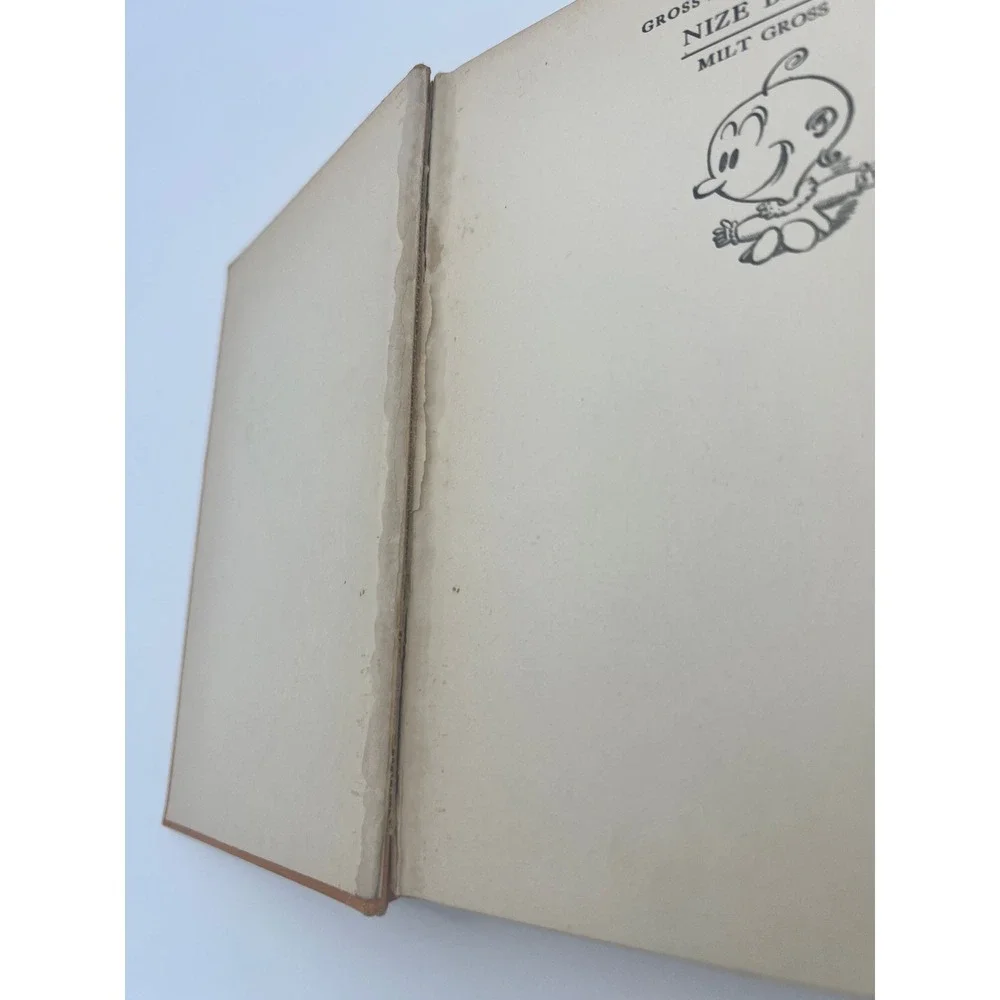 Nize Baby Milt Gross 1926 Hardcover George H Doran Illustrated Vintage Book